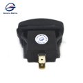 Boots-Auto-Wohnwagen LED-Anzeige 5V 4.2A USB DC wasserdichte Marinesteckdose